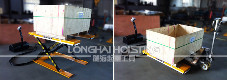U型電動(dòng)升降平臺(tái)使用案例